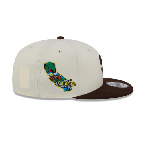 San Diego Padres Localized Snapback in White San Diego Padres Localized Snapback in White