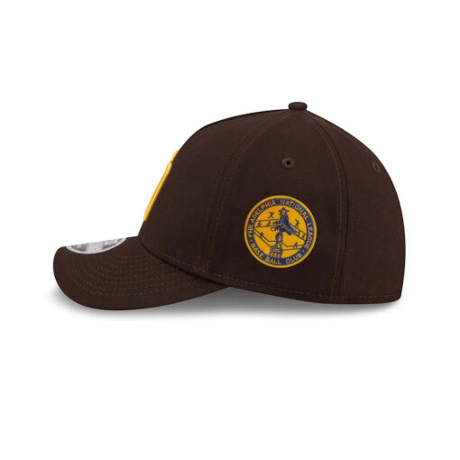 San Diego Padres M-Crown A-Frame Stretch-Snap in Brown
