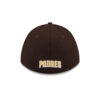 San Diego Padres M-Crown A-Frame Stretch-Snap in Brown
