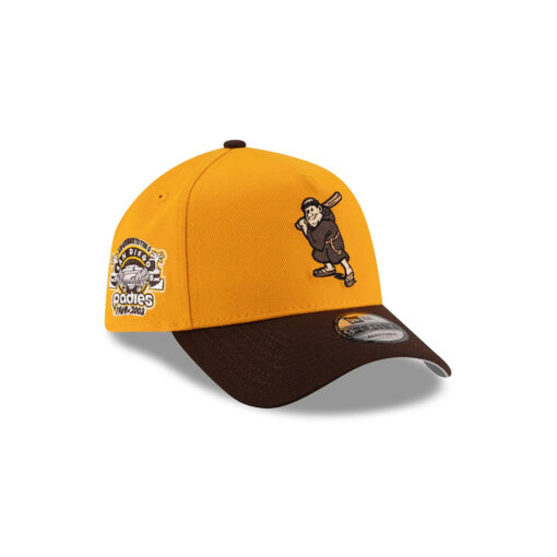 San Diego Padres Mascot A-Frame Snapback in Yellow
