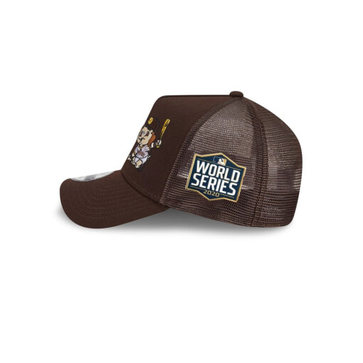 San Diego Padres Mascot Duo A-Frame Snapback in Brown