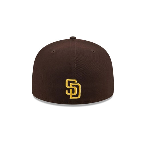 San Diego Padres Mascot Duo Fitted Cap in Brown