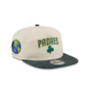 San Diego Padres Metallic Logo Adjustable Cap in White