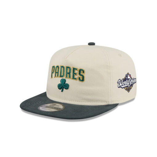 San Diego Padres Metallic Logo Adjustable Cap in White