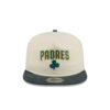 San Diego Padres Metallic Logo Adjustable Cap in White