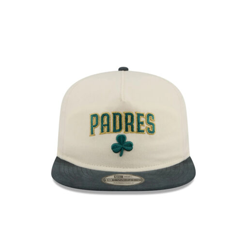 San Diego Padres Metallic Logo Adjustable Cap in White