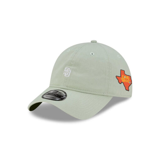 San Diego Padres Mini Logo Seagrass Adjustable Cap in Light Beige