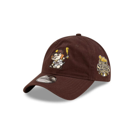 San Diego Padres Mini Mascot Adjustable Cap in Brown