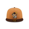San Diego Padres Mini Mascot Fitted Cap in Brown