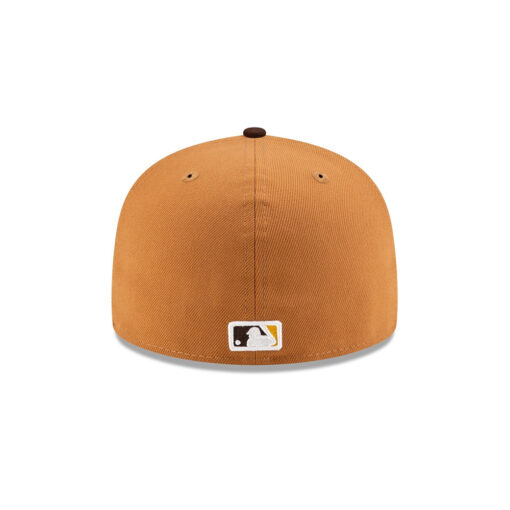 San Diego Padres Mini Mascot Fitted Cap in Brown