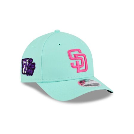San Diego Padres Mint City M-Crown Snapback in Mint Green