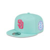 San Diego Padres Mint City Snapback in Mint Green