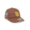 San Diego Padres Nylon Retro Crown A-Frame Snapback in Brown