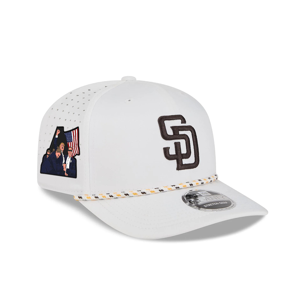 San Diego Padres Performance Rope Stretch-Snap in Optic White San Diego Padres Performance Rope Stretch-Snap in Optic White
