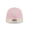 San Diego Padres Retro Crown Snapback in Light Pink