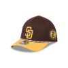 San Diego Padres Rope M-Crown Stretch-Snap in Brown