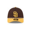 San Diego Padres Rope M-Crown Stretch-Snap in Brown