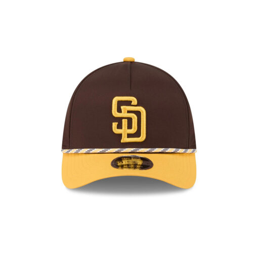 San Diego Padres Rope M-Crown Stretch-Snap in Brown