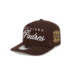 San Diego Padres Script Adjustable Cap in Brown 1 San Diego Padres Script Adjustable Cap in Brown