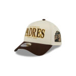 San Diego Padres Season Opener A-Frame Snapback in Chrome White