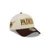 San Diego Padres Season Opener A-Frame Snapback in Chrome White