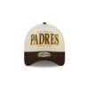 San Diego Padres Season Opener A-Frame Snapback in Chrome White