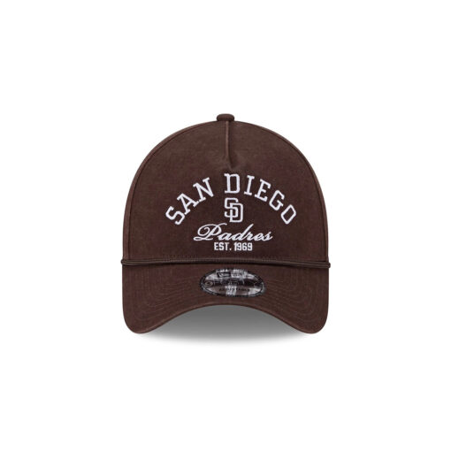 San Diego Padres Stacked Rope A-Frame Snapback