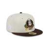 San Diego Padres Sugar Skull Mascot Fitted Cap in White