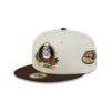 San Diego Padres Sugar Skull Mascot Fitted Cap in White