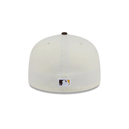San Diego Padres Sugar Skull Mascot Fitted Cap in White