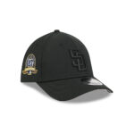 San Diego Padres Two-Tone M-Crown Stretch-Snap in Black White