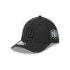 San Diego Padres Two-Tone M-Crown Stretch-Snap in Black/White