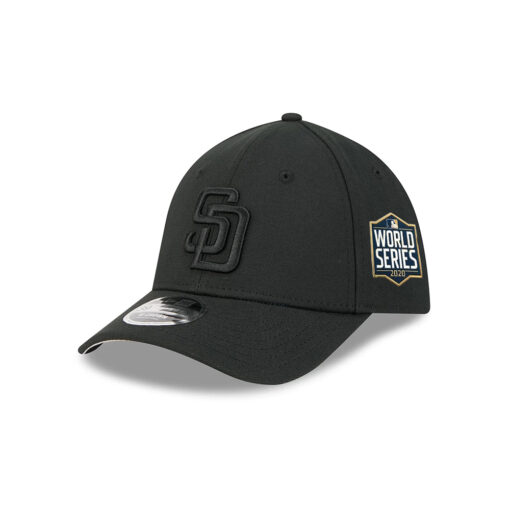 San Diego Padres Two-Tone M-Crown Stretch-Snap in Black White