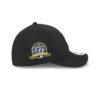 San Diego Padres Two-Tone M-Crown Stretch-Snap in Black/White