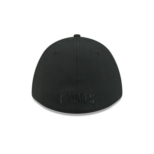 San Diego Padres Two-Tone M-Crown Stretch-Snap in Black White