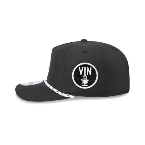San Diego Padres Two-Tone Rope Snapback in Black White