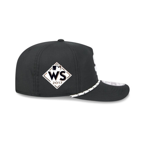 San Diego Padres Two-Tone Rope Snapback in Black White