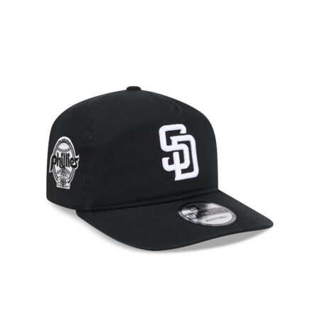 San Diego Padres Two-Tone Snapback in Black White