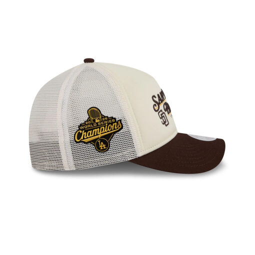 San Diego Padres Women’s Retro Chrome M-Crown Snapback in White