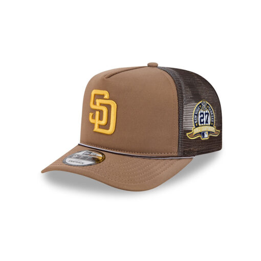 San Diego Padres Worn Fabric A-Frame Snapback