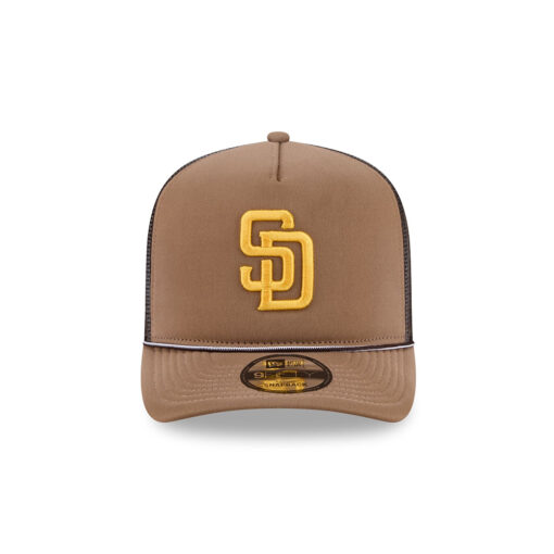 San Diego Padres Worn Fabric A-Frame Snapback