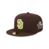 San Diego Padres x Big League Chew Fitted Cap in Brown