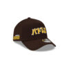 San Diego Padres x Hyperfly Japanese Script A-Frame Snapback in Brown