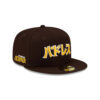 San Diego Padres x Hyperfly Japanese Script Fitted Cap in Brown