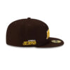 San Diego Padres x Hyperfly Japanese Script Fitted Cap in Brown