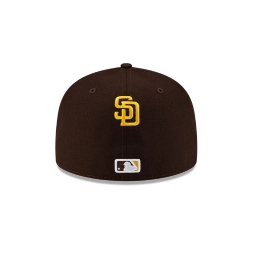 San Diego Padres x Hyperfly Japanese Script Fitted Cap in Brown