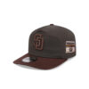 San Diego Padres x Three Looms Nylon Adjustable Cap in Black