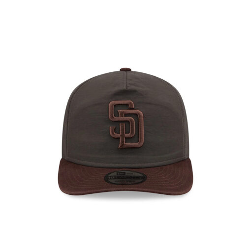 San Diego Padres x Three Looms Nylon Adjustable Cap in Black
