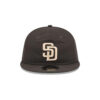 San Diego Padres x Three Looms Nylon Retro Crown Adjustable Cap in Black