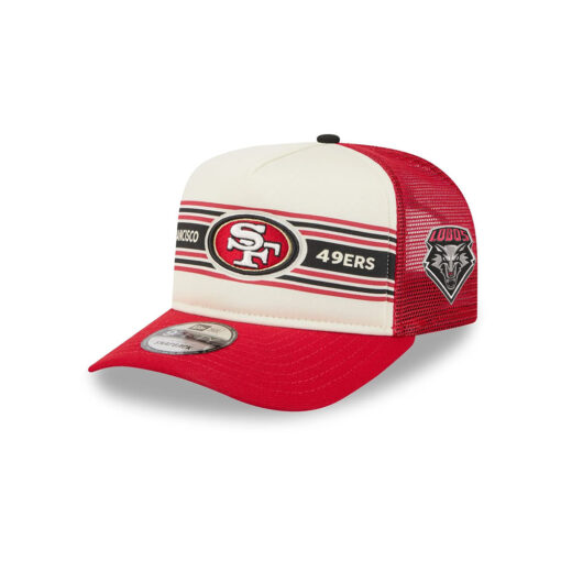 San Francisco 49ers Banner A-Frame Trucker Cap